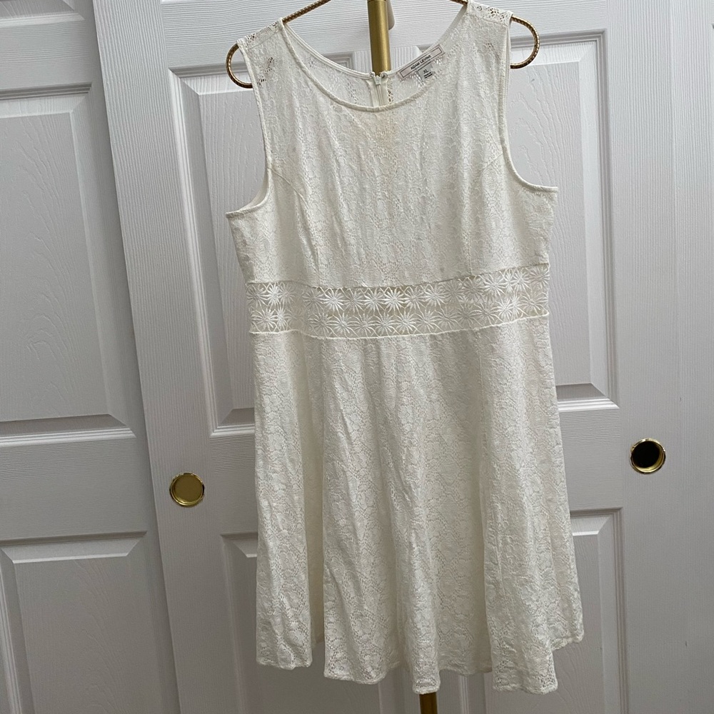 Adam Levine Collection White Lace Dress